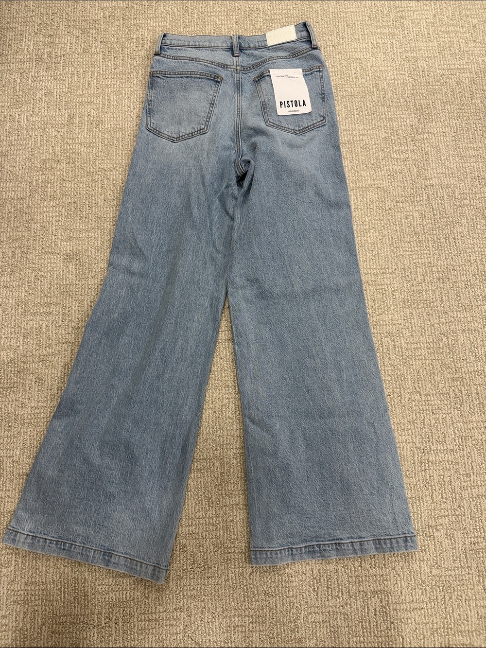 pistola Light Blue Wide-Leg Jeans - Picture 3 of 3